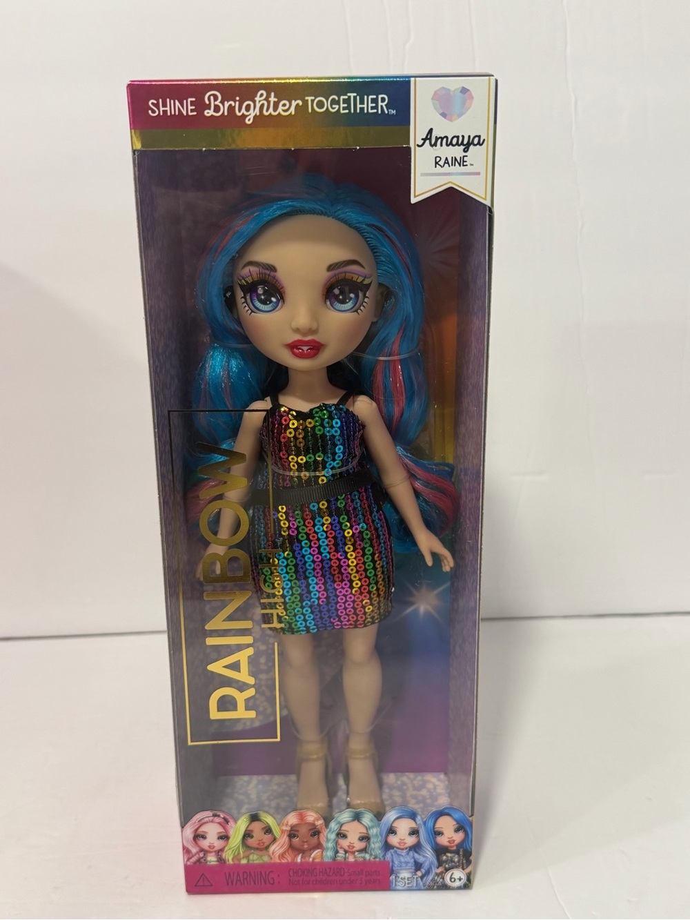 Rainbow High Amaya Raine Shine Brighter Together, New in box